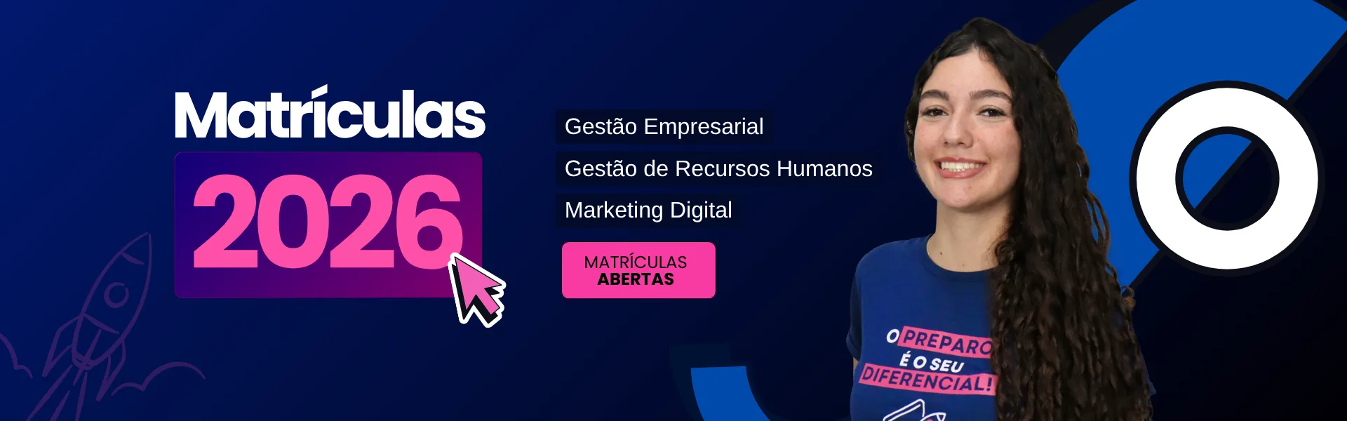 Matrículas Abertas 2026 – Rocket One