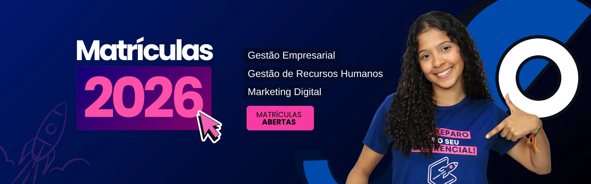 Matrículas Abertas 2026 – Rocket One